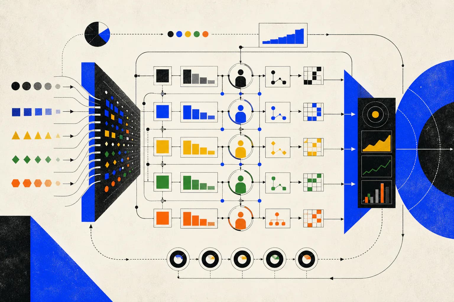A department running as a connected operating system