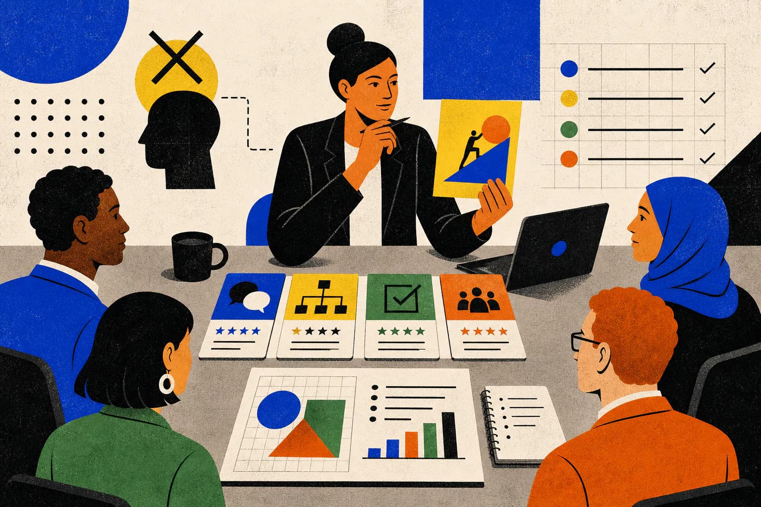 A structured interview based on observable evidence